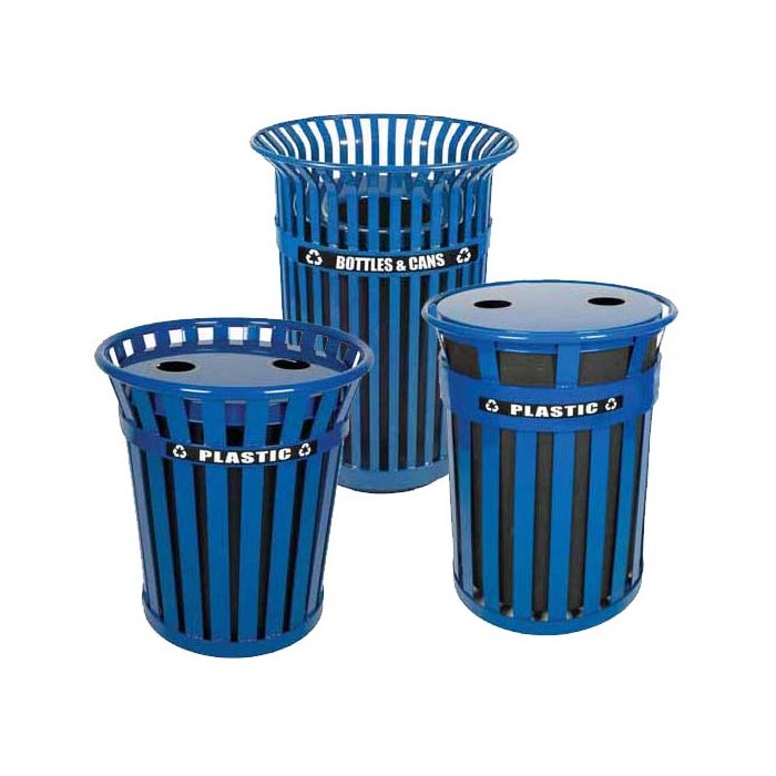 Outdoor Recycling Receptacles & Containers