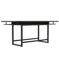Mirella 8 Standing Height Conference Table in Southern Tobacco 