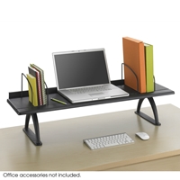 42" Shelf Desk Riser Desk organizer; Desk shelf; Desk tray; Desk accessories; Black desk organizer; Black desk shelf; Black desk tray; Black desk accessories; Computer stand