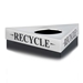 Trifecta Recycling Receptacle - 19 Gallon - 9552