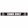 Cans Only Decal