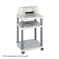1860GR : Safco Wave Desk Side Printer Stand