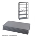 Industrial Steel Shelf Pack 6-Shelves 36" x 24"