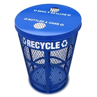 Expanded Metal Recycle Container 