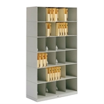6-Tier Stax Medical Shelving (Legal Size) 