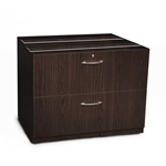 Aberdeen 36" Credenza Lateral File in Mocha 