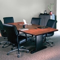 CSII 120" x 54" Boat-Shaped Conference Table