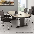 CSII 120" x 48" Racetrack Conference Table