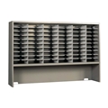 60 Comp. Mailflow Elevated Closed Back Mail Sorter