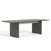 Medina 8' Conference Table in Gray Steel 