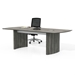 Medina 8' Conference Table in Gray Steel - MNC8LGS