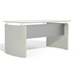 Medina Curved Desk in Textured Sea Salt - MND72TSS