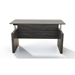 Medina Height-Adjustable Straight Front Desk in Gray Steel - MNDSHA72LGS
