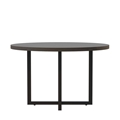 Mirella 42" Round Meeting Table in Southern Tobacco