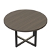 Mirella 42" Round Meeting Table in Southern Tobacco - MR42RSTO