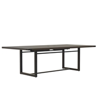 Mirella 8 Conference Table in Southern Tobacco 