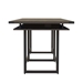 Mirella 12' Standing Height Conference Table in Southern Tobacco - MRH12STO