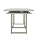 Mirella 12' Standing Height Conference Table in White Ash - MRH12WAH