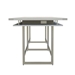 Mirella 16' Standing Height Conference Table in White Ash - MRH16WAH
