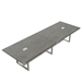 Mirella 12' Conference Table in Stone Gray - MRS12SGY