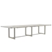 Mirella 12' Conference Table in White Ash - MRS12WAH