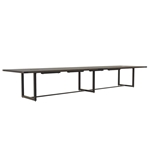 Mirella 16 Conference Table in Southern Tobacco 