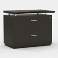 Sterling 2-Drawer Lateral File in Textured Mocha