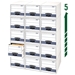 Stor-Drawer Steel Plus LETTER Storage Drawers, Carton of 6 - F00311
