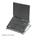 Onyx Laptop Stand - 2161BL