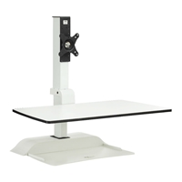 Soar Electric Sit/Stand Desktop - Single Monitor Arm 