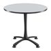 Cha-Cha 36" Round Table with X-Base - 2472CYBL