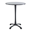 Cha-Cha 36" Standing-Height Round Table with X-Base