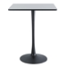 Cha-Cha 36" Standing-Height Square Table with Trumpet Base - 2487CYBL