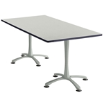 72" x 36" Cha-Cha Rectangular Meeting Table Collaboration table; Conference table; Meeting table; Bistro height table; Round table; Tall table; Table and base; Table with base; Break room table; Gathering table; Standing table; Stand up table; Standup table
