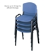 Stacker Chairs (Qty. 4) - 4185BL