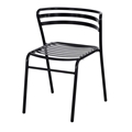 CoGo Steel Outdoor/Indoor Stack Chairs (Qty. 2)