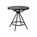 CoGo 30" Round Steel Outdoor/Indoor Table - 4361BL