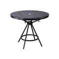 CoGo 36" Round Steel Outdoor/Indoor Table 