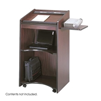 Executive Mobile Lecturn Lectern; Podium; Stand up podium; Office furniture; Conference furniture; Presenter stand; Speaker stand; Presentation podium; Training furniture
