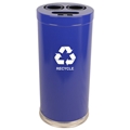Metal Recycling Container - 24 Gallon