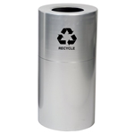 Large Aluminum Indoor Recycling Container 