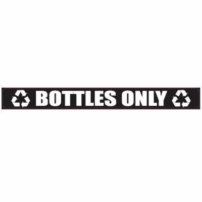 Bottles Only Decal 