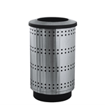 Paramount 35 Gallon Stainless Steel Waste Receptacle 