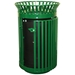 Queen City Outdoor Gated Waste Receptacle - QC3610-G-MFT