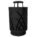 Sawgrass 40 Gallon Waste Receptacle with Rain Cap - SAW40P-RC