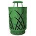 Sawgrass 40 Gallon Waste Receptacle with Rain Cap - SAW40P-RC