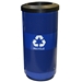 20 Gallon Round Recycling Container - SC20-01-RC-BL