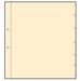 Side Hinge Letter File Dividers, : No Fastener, Carton of 100 - J1637-A