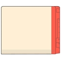 Color Stripe Super Coder File Folders - Letter Sized