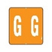 Series 5400/9400 GBS Match "G" Orange - Pack of 180 Labels - J5416